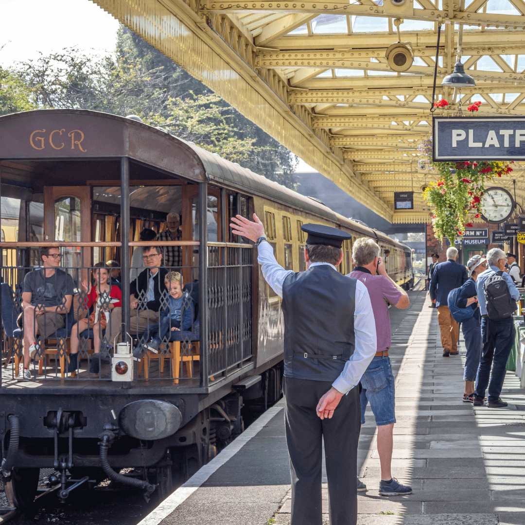 Driving record visitor growth for Great Central Railway
